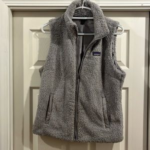 Grey Patagonia Zip Up Vest